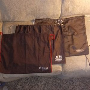 Coach dust bags